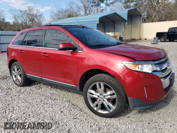 2011 Ford Edge Limited with VIN 2FMDK3KC5BBB13850, listed as a Copart auction lot 46531015 with 181,390 mi miles and Salvage Title. Bid and sale history available at carsss.com. Image 4.