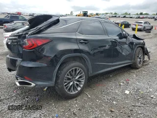 2020 Lexus RX 350 F Sport Performance with VIN 2T2YZMDA8LC229910, listed as a Copart auction lot 72748204 with Not provided miles and Salvage title. Bid and sale history available at DreamBid. Image 3.