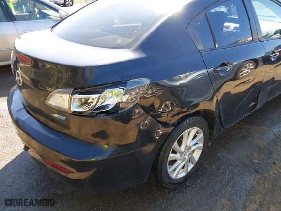 2012 Mazda Mazda3 i Touring with VIN JM1BL1V88C1657762, listed as a IAAI auction lot 41771151 with 164,816 mi miles. Bid and sale history available at carsss.com. Image 6.
