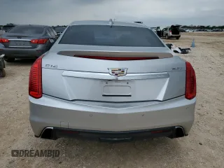 2017 Cadillac CTS RWD with VIN 1G6AP5SX0H0187343, listed as a Copart auction lot 54261215 with 45,812 mi miles and Salvage title. Bid and sale history available at DreamBid. Image 6.
