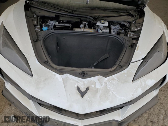 2025 Chevrolet Corvette 2LZ with VIN 1G1YE2D39S5604603, listed as a Copart auction lot 57466515 with Not provided miles and Salvage title. Bid and sale history available at DreamBid. Image 11.