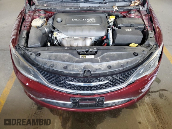 2015 Chrysler 200 Limited with VIN 1C3CCCAB7FN617532, listed as a Copart auction lot 49845165 with 114,584 mi miles and Clean title. Bid and sale history available at DreamBid. Image 11.