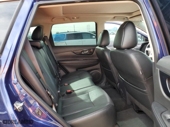 2017 Nissan Rogue SV with VIN 5N1AT2MT0HC863446, listed as a Copart auction lot 51452765 with 86,743 mi miles and Salvage Title. Bid and sale history available at carsss.com. Image 10.
