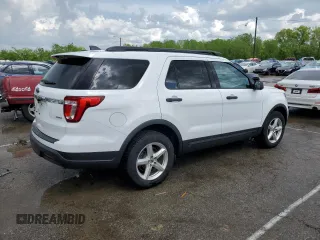 2018 Ford Explorer with VIN 1FM5K8B83JGC13210, listed as a Copart auction lot 54393155 with 72,082 mi miles and Salvage title. Bid and sale history available at DreamBid. Image 3.