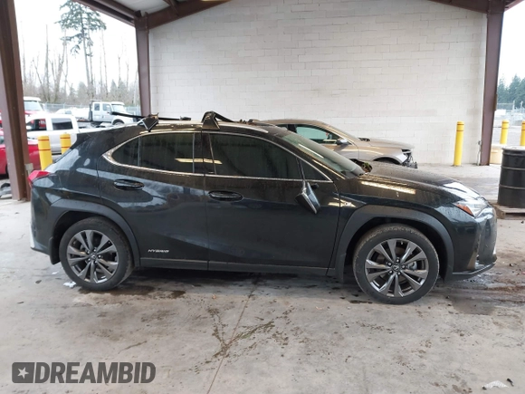 2021 Lexus UX with VIN JTHR9JBH5M2049855, listed as a IAAI auction lot 41237894 with 61,575 mi miles. Bid and sale history available at carsss.com. Image 13.