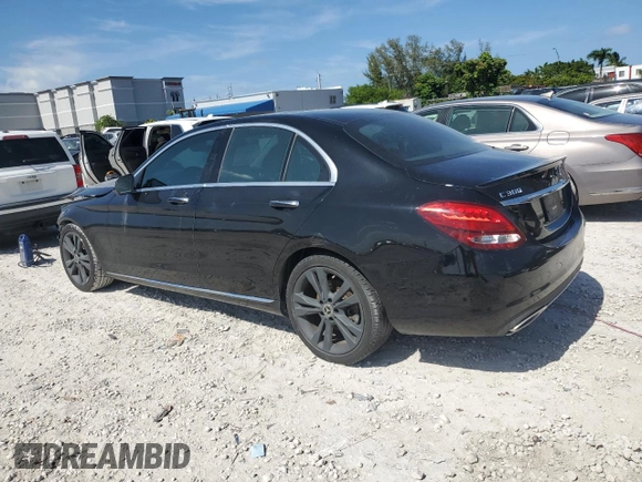 2017 Mercedes-Benz C 300 with VIN 55SWF4JBXHU210780, listed as a Copart auction lot 60922285 with 156,519 mi miles and Salvage title. Bid and sale history available at DreamBid. Image 2.