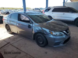 2017 Nissan Sentra S with VIN 3N1AB7AP6HY392599, listed as a Copart auction lot 49641425 with 126,127 mi miles and Salvage Title. Bid and sale history available at DreamBid. Image 4.
