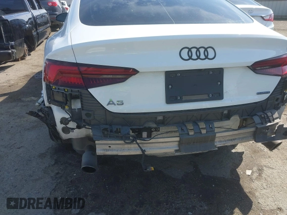 2019 Audi A5 Sportback Premium with VIN WAUDNCF55KA023971, listed as a IAAI auction lot 41590436 with 78,824 mi miles. Bid and sale history available at carsss.com. Image 18.
