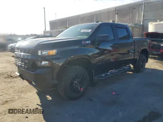 2020 Chevrolet Silverado 1500 Custom Trail Boss with VIN 1GCPYCEF5LZ104103, listed as a Copart auction lot 49333805 with 43,141 mi miles and Salvage Title. Bid and sale history available at DreamBid. Image 1.