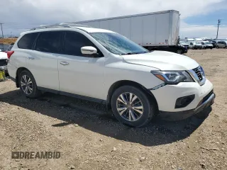 2020 Nissan Pathfinder S with VIN 5N1DR2AN8LC606481, listed as a Copart auction lot 57678925 with 61,108 mi miles and Salvage title. Bid and sale history available at DreamBid. Image 4.