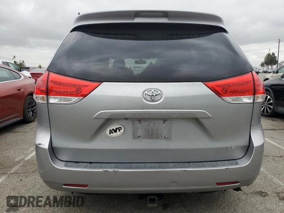 2014 Toyota Sienna LE AAS with VIN 5TDKK3DC2ES495590, listed as a Copart auction lot 53586355 with 144,337 mi miles and Salvage Title. Bid and sale history available at DreamBid. Image 6.