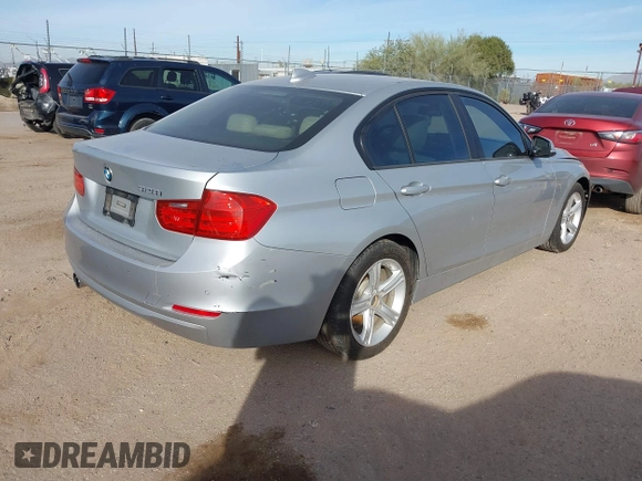 2015 BMW 3 Series 328i with VIN WBA3A5C58FF610035, listed as a IAAI auction lot 40986949 with 73,083 mi miles. Bid and sale history available at carsss.com. Image 4.