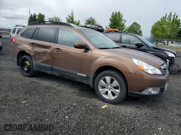 2011 Subaru Outback Limited Power Moon with VIN 4S4BRDKC7B2397237, listed as a Copart auction lot 56917345 with 102,444 mi miles and Salvage title. Bid and sale history available at DreamBid. Image 4.