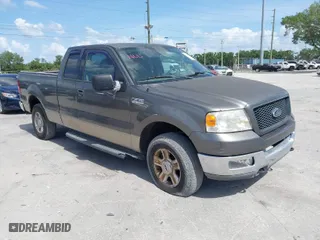 2004 Ford F-150 XLT with VIN 1FTPX14574NA33950, listed as a IAAI auction lot 41966655 with 160,523 mi miles. Bid and sale history available at carsss.com. Image 1.