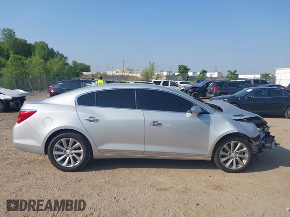 2014 Buick LaCrosse Leather with VIN 1G4GB5G37EF118973, listed as a IAAI auction lot 42277285 with 79,028 mi miles and . Bid and sale history available at DreamBid. Image 13.