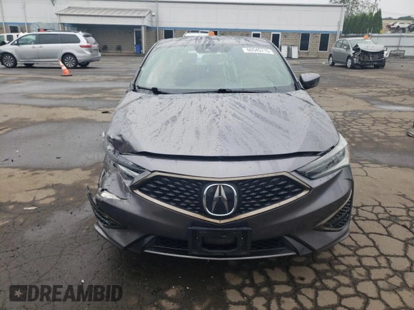 2021 Acura ILX Premium with VIN 19UDE2F81MA006340, listed as a Copart auction lot 60345715 with 106,799 mi miles and Salvage title. Bid and sale history available at DreamBid. Image 5.