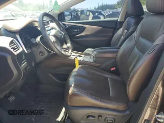 2015 Nissan Murano Platinum with VIN 5N1AZ2MH8FN225229, listed as a Copart auction lot 62321005 with 122,316 mi miles and Salvage title. Bid and sale history available at DreamBid. Image 7.