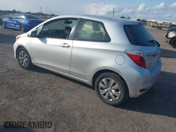 2014 Toyota Yaris L with VIN JTDJTUD33ED592307, listed as a IAAI auction lot 41418409 with 91,209 mi miles and . Bid and sale history available at DreamBid. Image 3.