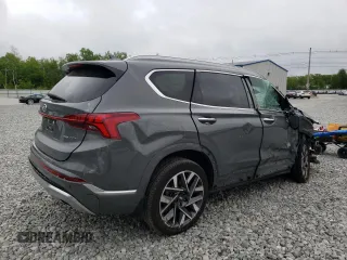 2023 Hyundai Santa Fe Calligraphy with VIN 5NMS5DALXPH630368, listed as a Copart auction lot 57386375 with 9,026 mi miles and Salvage title. Bid and sale history available at DreamBid. Image 3.