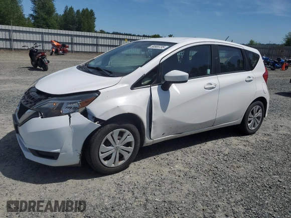 2019 Nissan Note SV with VIN 3N1CE2CP9KL358273, listed as a Copart auction lot 58569735 with 85,140 mi miles and Clean title. Bid and sale history available at DreamBid. Image 1.