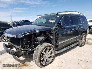 2020 Cadillac Escalade Luxury with VIN 1GYS3BKJ7LR178967, listed as a Copart auction lot 48310755 with 94,579 mi miles and Salvage Title. Bid and sale history available at carsss.com. Image 1.