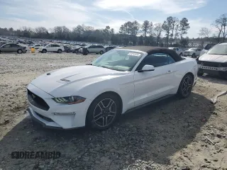 2020 Ford Mustang EcoBoost z VIN 1FATP8UH5L5137374, wystawiony jako Copart lot #47212415 z przebiegiem 88 706 mil mil oraz Szkody całkowita. Historia ofert i sprzedaży dostępna na DreamBid. Obrazek 1.