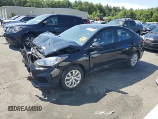 2020 Hyundai Accent SE with VIN 3KPC24A60LE115677, listed as a Copart auction lot 61069205 with 70,536 mi miles and Salvage title. Bid and sale history available at DreamBid. Image 1.
