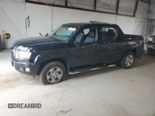2012 Honda Ridgeline RT with VIN 5FPYK1F29CB003536, listed as a Copart auction lot 59789325 with 161,353 mi miles and Salvage title. Bid and sale history available at DreamBid. Image 1.