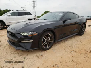 2019 Ford Mustang EcoBoost with VIN 1FA6P8TH2K5204011, listed as a Copart auction lot 52417465 with 61,021 mi miles and Salvage Title. Bid and sale history available at carsss.com. Image 1.