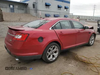 2011 Ford Taurus SHO with VIN 1FAHP2KT4BG100877, listed as a Copart auction lot 44029645 with 153,661 mi miles and Salvage Title. Bid and sale history available at DreamBid. Image 3.