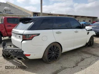 2018 Land Rover Range Rover Sport Autobiography with VIN SALWV2REXJA187483, listed as a Copart auction lot 52781225 with Not Provided miles and Salvage Title. Bid and sale history available at DreamBid. Image 3.