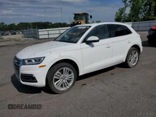 2018 Audi Q5 Prestige z VIN WA1CNAFY3J2216460, wystawiony jako Copart lot #57869225 z przebiegiem Nie podano mil oraz Szkoda całkowita • Salvage title. Historia ofert i sprzedaży dostępna na DreamBid. Obrazek 1.