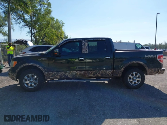 2013 Ford F-150 XL with VIN 1FTFW1EF3DFC91740, listed as a IAAI auction lot 41846989 with 152,912 mi miles. Bid and sale history available at carsss.com. Image 14.