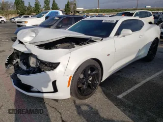 2021 Chevrolet Camaro 1LS with VIN 1G1FB1RX6M0105599, listed as a Copart auction lot 45548463 with 16,953 mi miles. Bid and sale history available at carsss.com. Image 1.