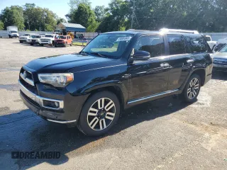 2016 Toyota 4Runner SR5 with VIN JTEZU5JR8G5135421, listed as a Copart auction lot 58804965 with 255,578 mi miles and Salvage title. Bid and sale history available at DreamBid. Image 1.