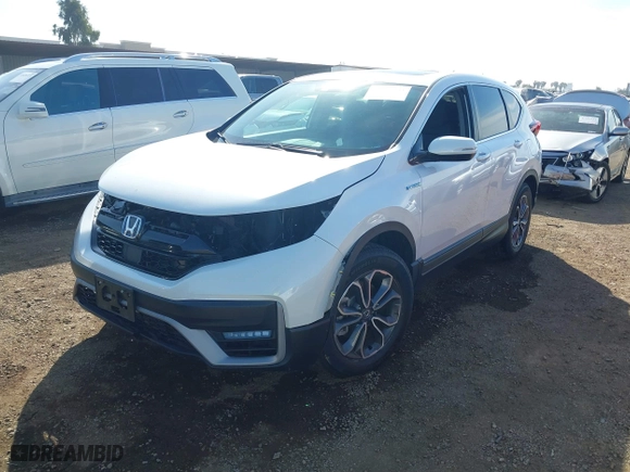 2022 Honda CR-V Hybrid EX with VIN 5J6RT6H52NL044177, listed as a IAAI auction lot 41621933 with 29,518 mi miles. Bid and sale history available at carsss.com. Image 18.