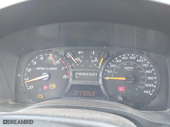 2005 Chevrolet Colorado LS Z71 with VIN 1GCDT196458255572, listed as a IAAI auction lot 41465817 with 277,053 mi miles. Bid and sale history available at carsss.com. Image 7.