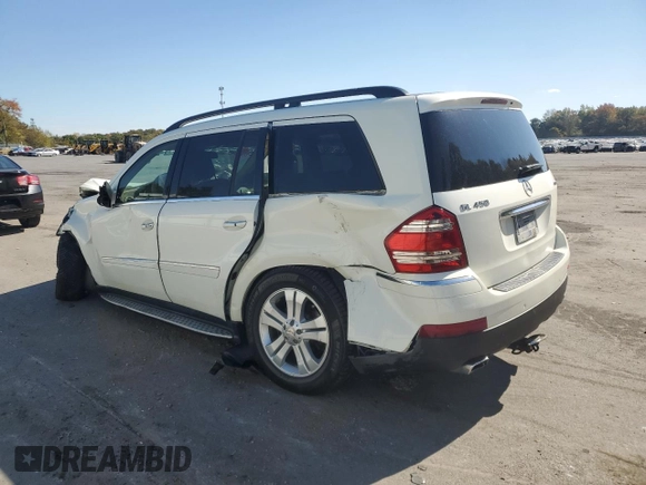 2009 Mercedes-Benz GL 450 with VIN 4JGBF71E59A519316, listed as a Copart auction lot 75270484 with 218,118 mi miles and Salvage Title. Bid and sale history available at DreamBid. Image 2.
