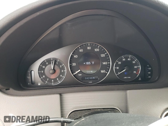 2006 Mercedes-Benz CLK-Class 3.5L with VIN WDBTK56F76T073095, listed as a Copart auction lot 70363754 with 84,246 mi miles and Salvage Title. Bid and sale history available at carsss.com. Image 9.
