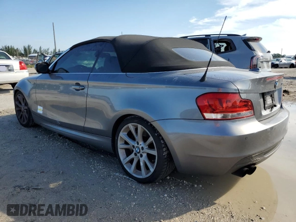 2013 BMW 1 Series 135i with VIN WBAUN7C54DVM28128, listed as a Copart auction lot 76109444 with 121,430 mi miles and Non Repairable. Bid and sale history available at carsss.com. Image 2.