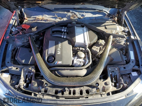 2015 BMW M4 with VIN WBS3R9C54FK334438, listed as a Copart auction lot 40663324 with 0 mi miles. Bid and sale history available at carsss.com. Image 11.