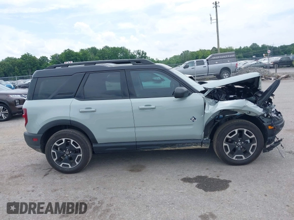 2024 Ford Bronco Sport Outer Banks with VIN 3FMCR9C69RRE43375, listed as a IAAI auction lot 42712092 with 17,827 mi miles and . Bid and sale history available at DreamBid. Image 13.
