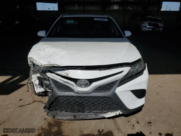2019 Toyota Camry LE with VIN 4T1B11HK1KU186205, listed as a Copart auction lot 52455625 with 122,099 mi miles and Salvage Title. Bid and sale history available at carsss.com. Image 5.