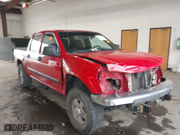 2007 GMC Canyon SLE2 with VIN 1GTDT13E878244268, listed as a IAAI auction lot 41709176 with 1 mi miles. Bid and sale history available at carsss.com. Image 1.
