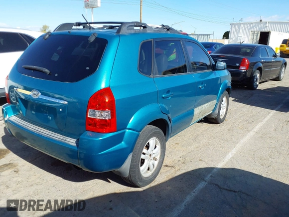 2006 Hyundai Tucson GLS with VIN KM8JN12D86U437446, listed as a IAAI auction lot 41898719 with 216,247 mi miles. Bid and sale history available at carsss.com. Image 4.