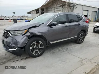 2017 Honda CR-V Touring with VIN 5J6RW2H97HL060219, listed as a Copart auction lot 45497645 with 144,724 mi miles and Salvage Title. Bid and sale history available at carsss.com. Image 1.
