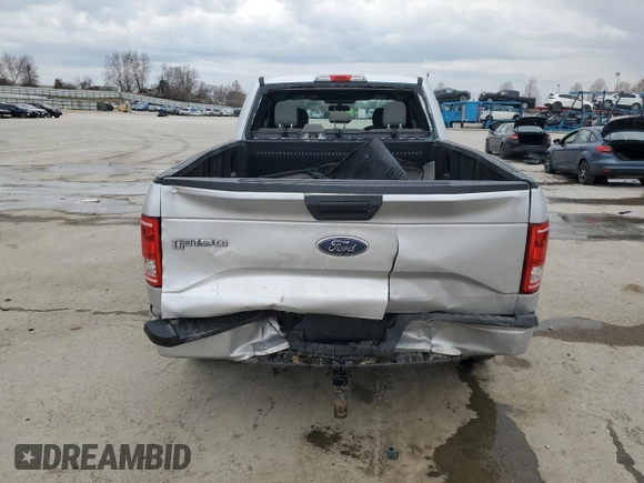 2015 Ford F-150 XLT with VIN 1FTEX1EP1FFD11200, listed as a Copart auction lot 47762895 with 116,120 mi miles and Salvage Title. Bid and sale history available at carsss.com. Image 6.