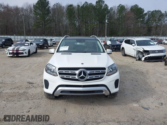 2018 Mercedes-Benz GLS with VIN 4JGDF6EE9JB077331, listed as a IAAI auction lot 41795143 with 99,148 mi miles. Bid and sale history available at carsss.com. Image 12.