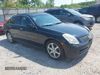2003 Infiniti G35 z VIN JNKCV51E13M335169, wystawiony jako IAAI lot #42280863 z przebiegiem 87 288 mil mil oraz . Historia ofert i sprzedaży dostępna na DreamBid. Obrazek 1.