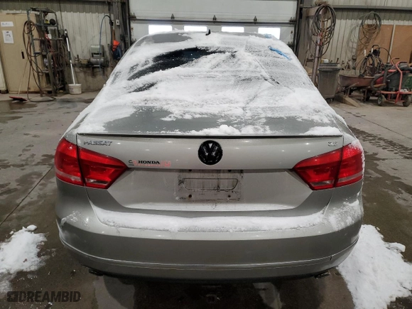 2013 Volkswagen Passat SEL Premium with VIN 1VWCM7A38DC114137, listed as a Copart auction lot 42429205 with 131,809 mi miles and Salvage Title. Bid and sale history available at carsss.com. Image 6.